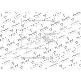 Euro quick connector cover red 10 s