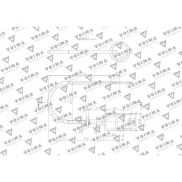 Red cover for euro voima plug, 10 pcs