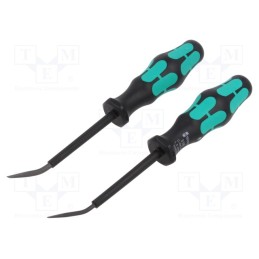1 set x WERA - 5008100001 - Kit: screwdrivers, slot, for spring clip, 1.5mm2,2.5÷4mm2, 2pcs.