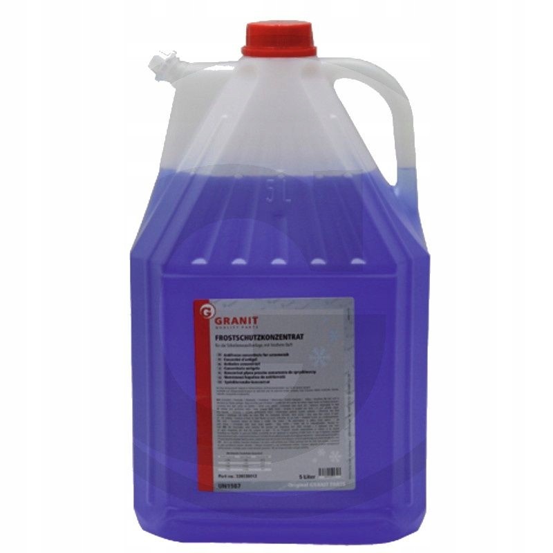 Winter windshield washer fluid concentrate, 5l