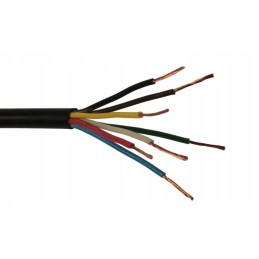 Car cable 7x0 75mm2, 7 wires, price per 1 meter