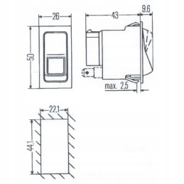 Hella tilt switch 6fh004570121