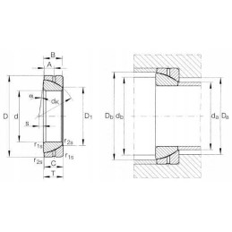 Ge40sx mac power joint bearing