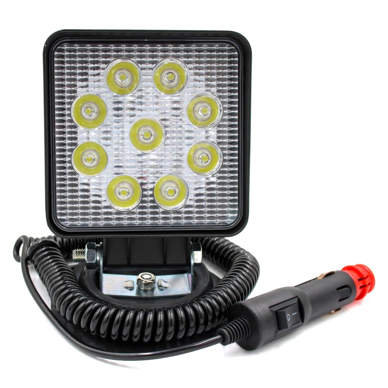 Hunting headlight, work lamp with switch