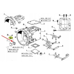 7700624976 mechanical clutch seal