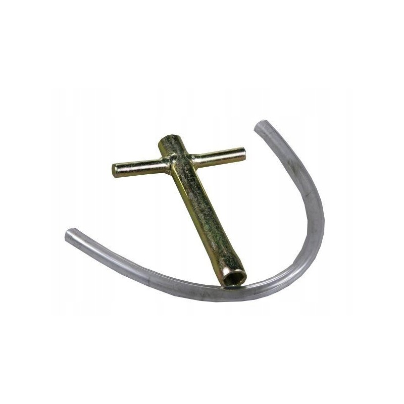 Wrench 9 for bleeding brake cylinders