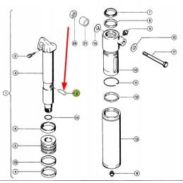 218582 0 actuator rolled pin h16 x 26