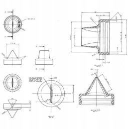 P105220 Donaldson 3 pressure nozzle