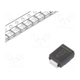 5 pcs x VISHAY - VS-10BQ060HM3/5BT - Diode: Schottky rectifying, SMD, 60V, 1A, SMB,