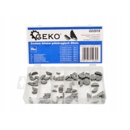 Set of semi-circular butt wedges, 80 pcs