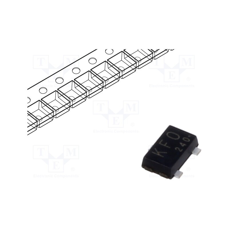 5 pcs x TOSHIBA - SSM3J331R,LF - Transistor: P-MOSFET, unipolar, -20V, -4A, Idm: -10A, 2W, SOT23F