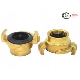 Claw connector with internal thread 1 brass