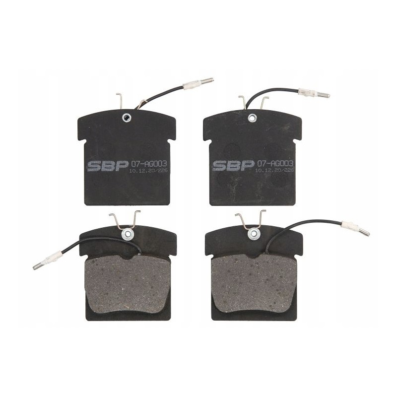 Brake pad set 07 ag003 sbp