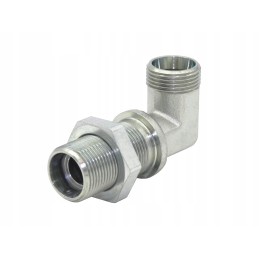 Hydro bulkhead connector m20x1 5 12s, 90 degree angle