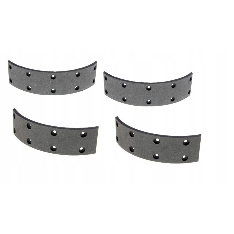 Brake shoe linings, 4 pieces, Ursus C330