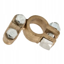 Battery terminal C 330 negative brass 10 pcs