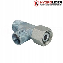 Hydraulic tee connector type bba 3 4 3 4 3 4