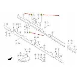 Claas Conspeed 998821 rubber spatula