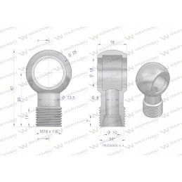 Ring connector fi18 10l Warynski