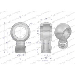 Ring connector fi20 12l Warynski