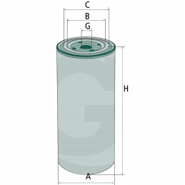 Hydraulic oil filter deutz fahr wd 950 5 hf
