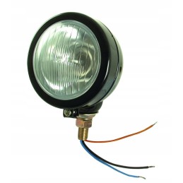 Round metal lamp 12v with bulb, right and left