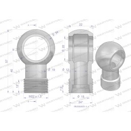 Ring connector fi22 15l Warynski