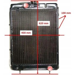 Copper water cooler, 4 channels, Ursus C 330