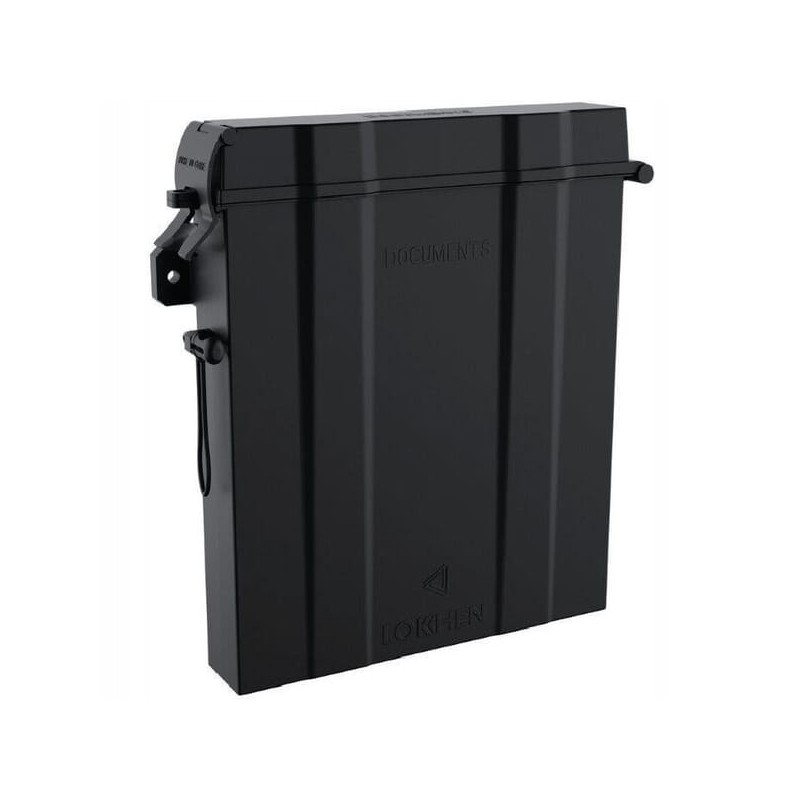 A rectangular container for documents