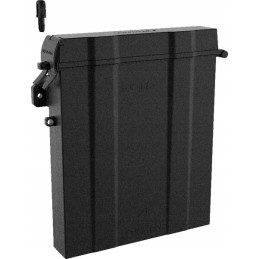 A rectangular container for documents