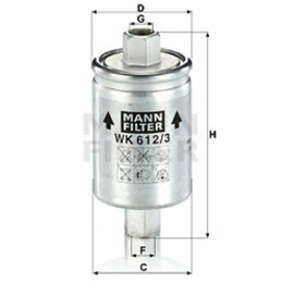 Mann fuel filter mg mg tf
