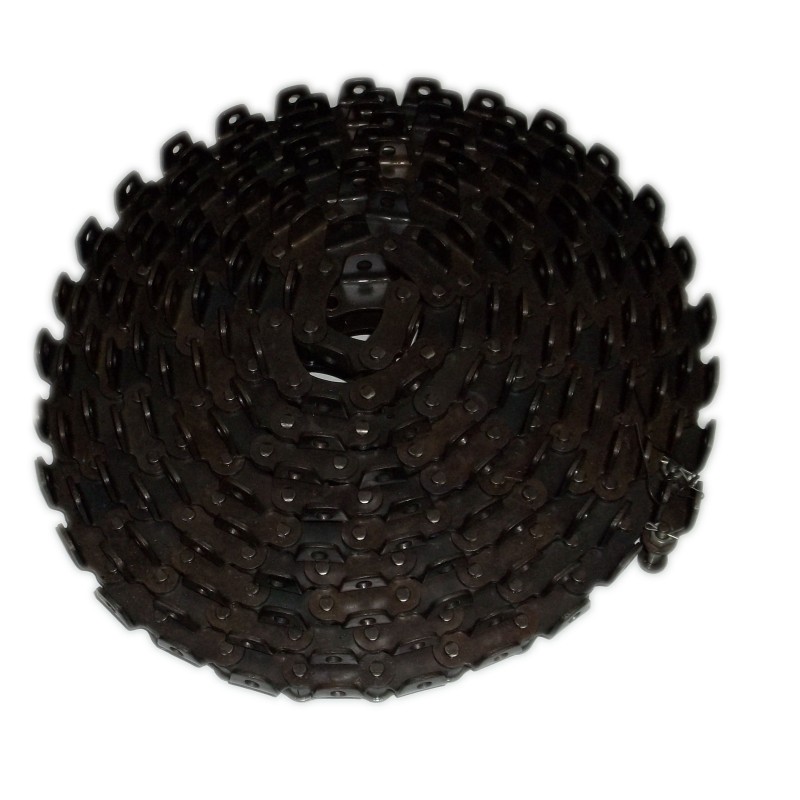 Discharge chain of the old Anna combine harvester