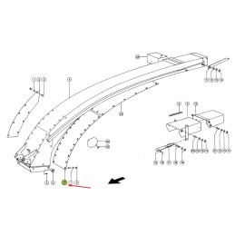 Claas Jaguar 074386 wear plate