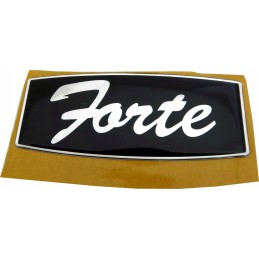 Forte sign convex letters