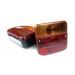 Trailer rear light set 7 pin 7 5 meter 12v