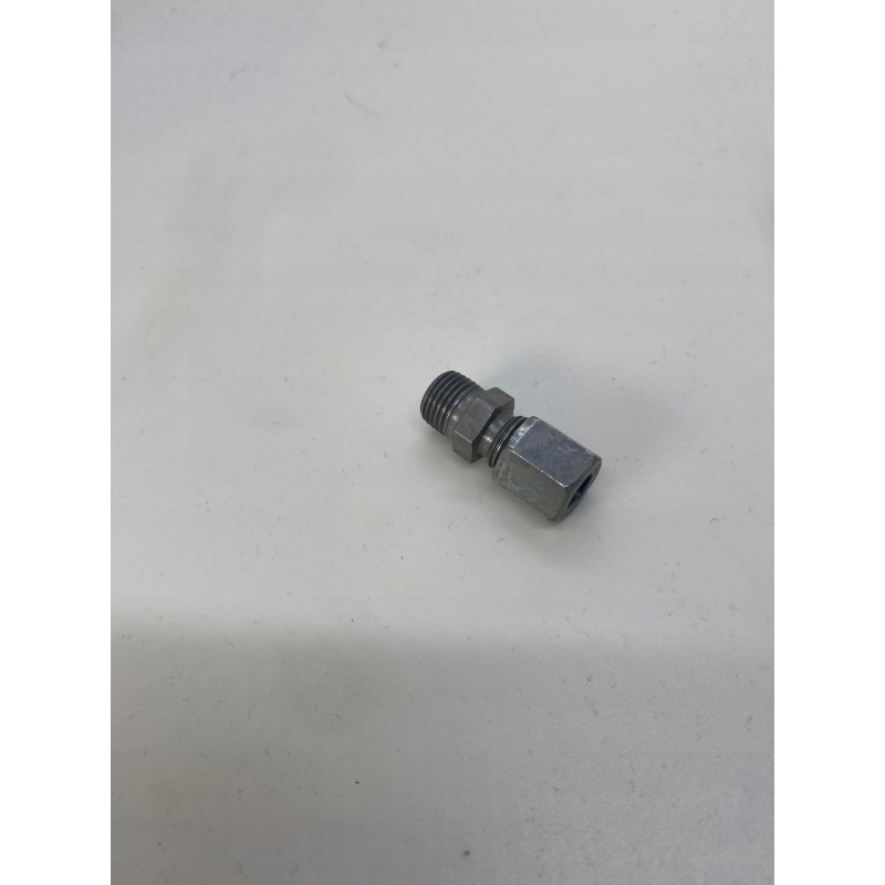 Central lubrication connector, straight, m10x1