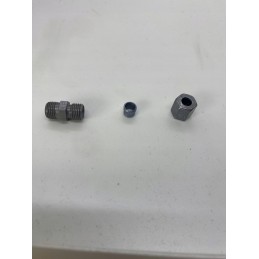 Central lubrication connector, straight, m10x1