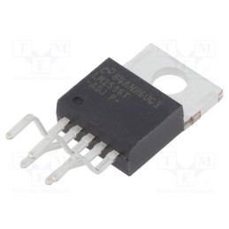1 pcs x TEXAS INSTRUMENTS - LM2596T-ADJ/NOPB - IC: PMIC, DC/DC converter, Uin: 4.5÷40VDC, Uout: 1.2÷37VDC, 3A, Ch: 1