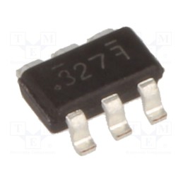 5 pcs x ONSEMI - FDC6327C - Transistor: N/P-MOSFET, unipolar, complementary pair, 20/-20V