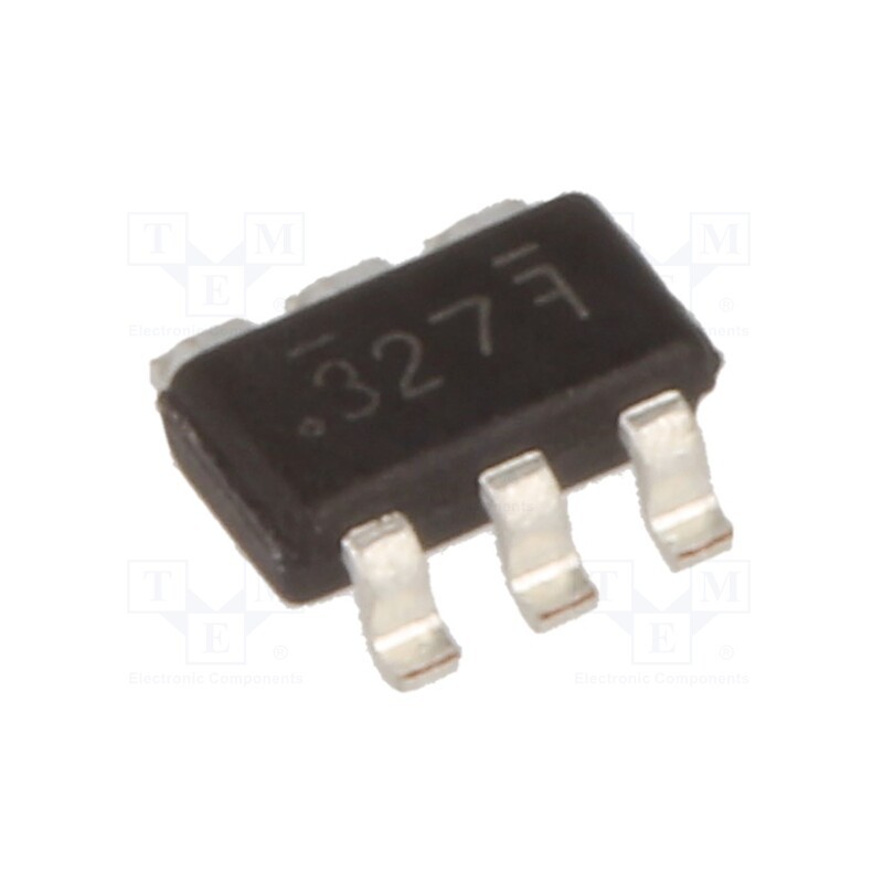 5 pcs x ONSEMI - FDC6327C - Transistor: N/P-MOSFET, unipolar, complementary pair, 20/-20V