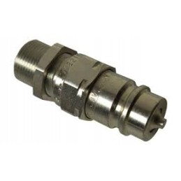 Hydraulic quick connector, plug M18 x 1 5 long