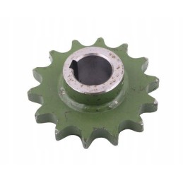 Steel chain wheel with 14 1 fi 35