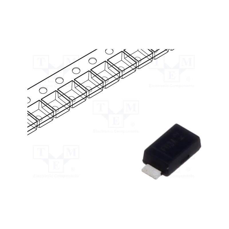 5 pcs x DIODES INCORPORATED - DFLS230L-7 - Diode: Schottky rectifying, SMD, 30V, 2A, PowerDI®123,