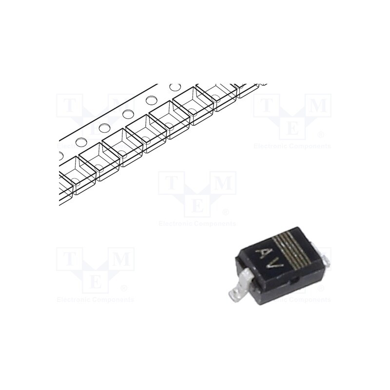 5 pcs x NEXPERIA - PESD5V0S1UA,115 - Diode: TVS, 6.8V, unidirectional, SOD323, Features: ESD protection