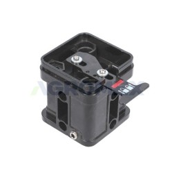 Hydraulic distributor joystick base