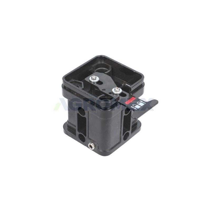 Hydraulic distributor joystick base