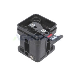 Hydraulic distributor joystick base