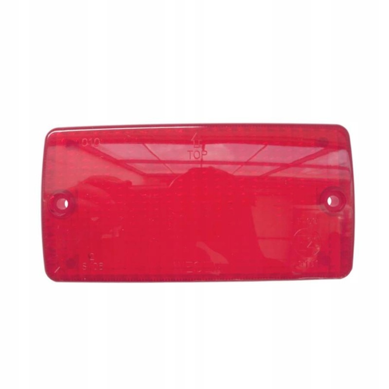 Red motogeneric fog lamp shade