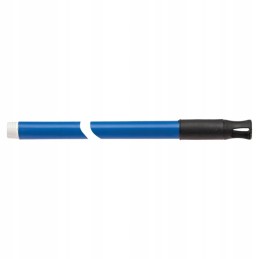 Blue broom handle handle