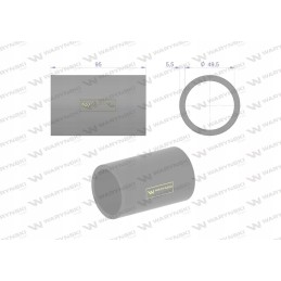 Radiator hose 3637257m91 Warynski